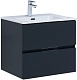 Aquanet Мебель для ванной Алвита New 60 2 ящика подвесная антрацит матовая – картинка-33